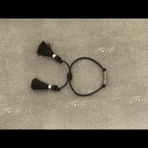 Black and gray bracelet